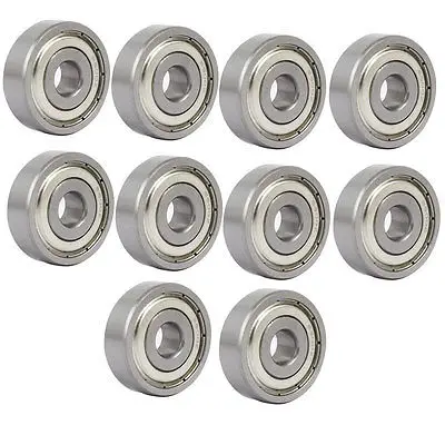 6300ZZ Steel Shielded Deep Groove Ball Bearings Silver Tone 35mmx10mmx11mm 10pcs
6300ZZ Steel Shielded Deep Groove Ball Bearings Silver Tone 35mmx10mmx11mm 10pcs