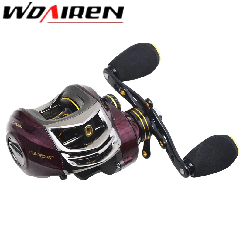 NEW BC-150L Carbon Baitcasting Reel 18 Ball Bearings Carp Fishing Bass Fishing Left Handed Right Hand Bait Casting
NEW BC-150L Carbon Baitcasting Reel 18 Ball Bearings Carp Fishing Bass Fishing Left Handed Right Hand Bait Casting
