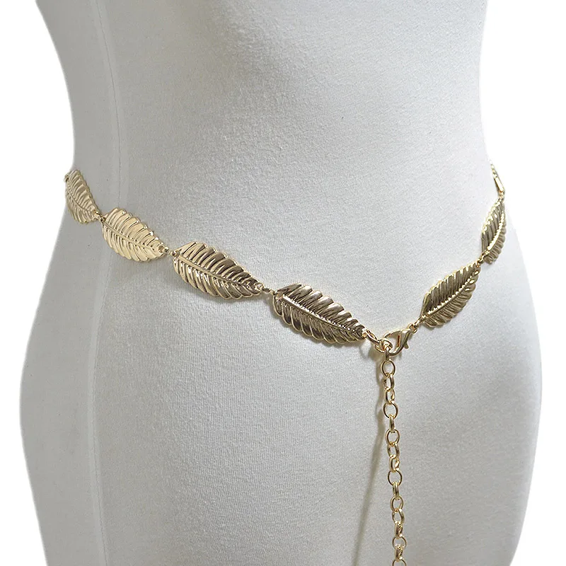 Lady's Belly Dancing Waistchain Girls Metal Leaf Decoration Waistbelt Female Decoration Dancing Belt Belly Dance Waistbelt D0250
Lady's Belly Dancing Waistchain Girls Metal Leaf Decoration Waistbelt Female Decoration Dancing Belt Belly Dance Waistbelt D0250