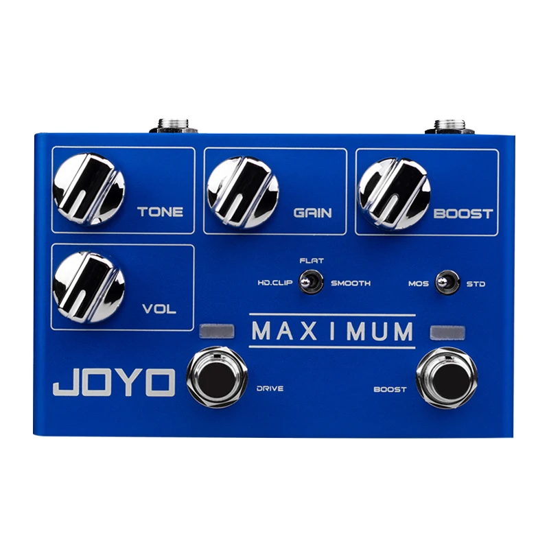 JOYO Максимальная педаль для гитарных эффектов двухканальный звук овердрайв Высокая ультра длинная устойчивая электрогитара моноблок эффект
JOYO Максимальная педаль для гитарных эффектов двухканальный звук овердрайв Высокая ультра длинная устойчивая электрогитара моноблок эффект