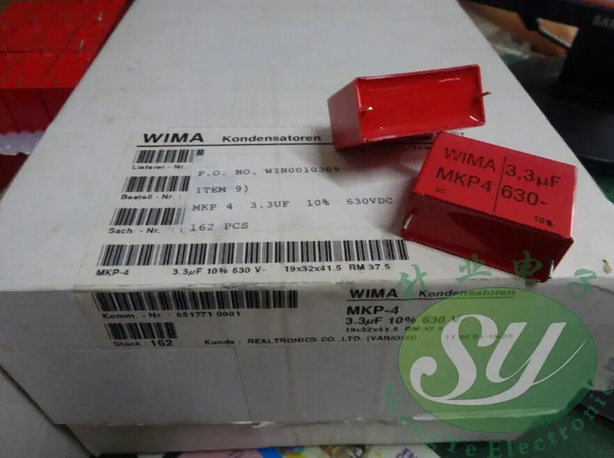 2020 hot sale 10pcs/20pcs WIMA MKP4 series 3.3uF 630V brand new original box film capacitor 38MM Audio capacitor free shipping
2020 hot sale 10pcs/20pcs WIMA MKP4 series 3.3uF 630V brand new original box film capacitor 38MM Audio capacitor free shipping