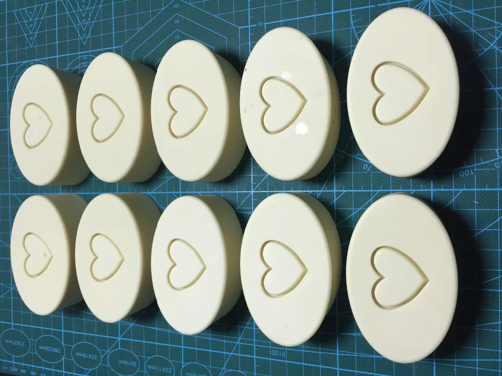 Mold Silicone Heart, Mold Silicone For Soap , Handmade Soap Mold , Moulds Silicone Rubber PRZY Eco-friendly No.l001
Mold Silicone Heart, Mold Silicone For Soap , Handmade Soap Mold , Moulds Silicone Rubber PRZY Eco-friendly No.l001