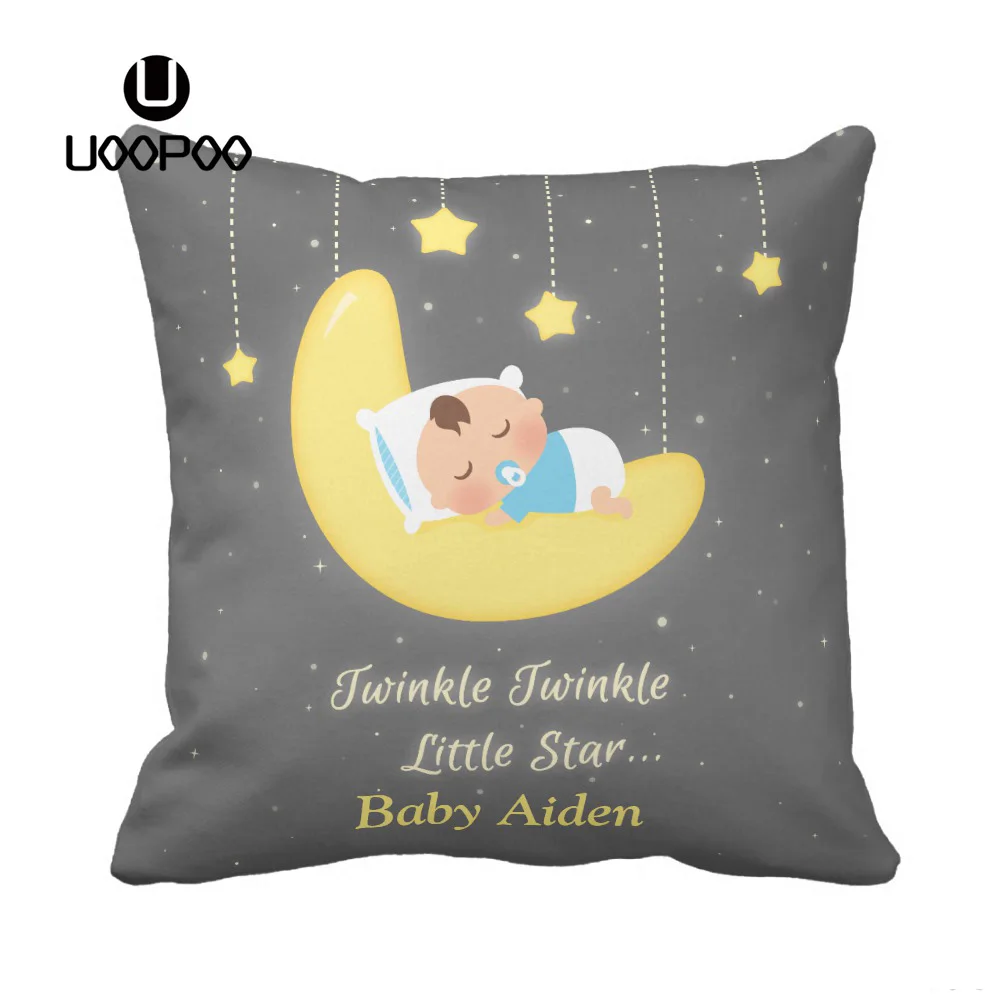 Custom Kids Cushion Cover Little Stars And Unicorn Baby Birth Pillow Case Boy And Girl Polyester Decorative Throw Pillow Covers
Custom Kids Cushion Cover Little Stars And Unicorn Baby Birth Pillow Case Boy And Girl Polyester Decorative Throw Pillow Covers