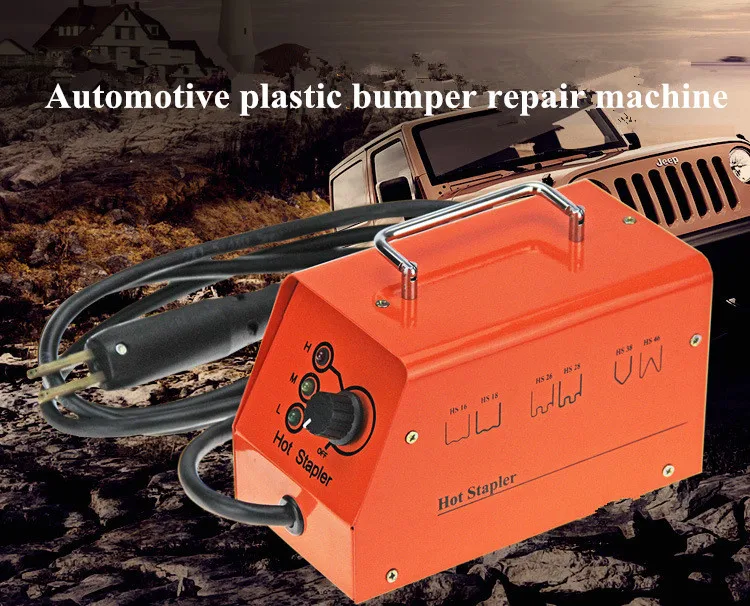 Bumper repair machine Car Truck Auto body hot stapler Plastic welder nail Wire tool equipment patch 600PCS plastic welding rod
Bumper repair machine Car Truck Auto body hot stapler Plastic welder nail Wire tool equipment patch 600PCS plastic welding rod