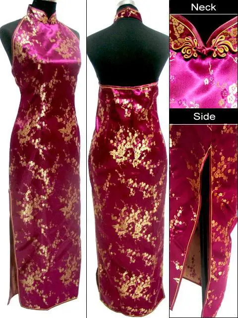 Burgundy Traditional Chinese Clothing Vestido mujer Women Long Cheongsam Qipao Backless Costume Dress Size M L XL XXL XXXL J3071
Burgundy Traditional Chinese Clothing Vestido mujer Women Long Cheongsam Qipao Backless Costume Dress Size M L XL XXL XXXL J3071