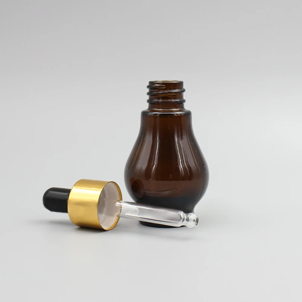 100pcs mini liquid glass dropper bottle 20ml amber empty beard oil bottle wholesale
100pcs mini liquid glass dropper bottle 20ml amber empty beard oil bottle wholesale