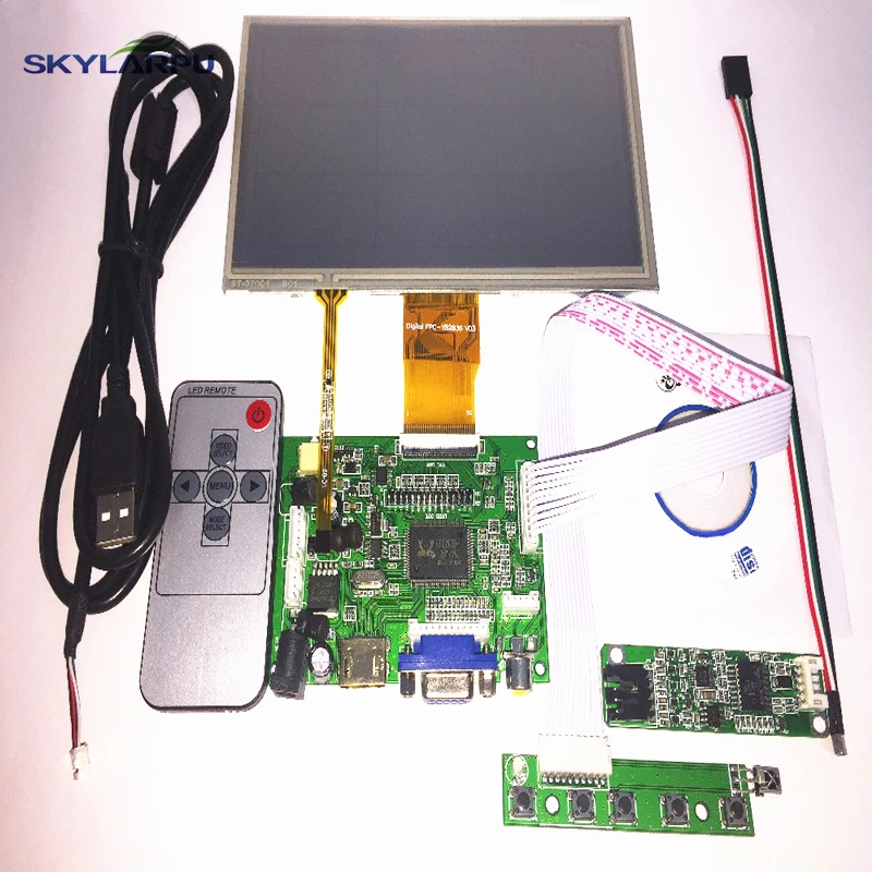 7" Inch LCD Panel Digital LCD Screen + Touch Screen And Drive Board (HDMI+VGA+2AV) For Raspberry PI Pcduino Cubieboard 1024*600
7" Inch LCD Panel Digital LCD Screen + Touch Screen And Drive Board (HDMI+VGA+2AV) For Raspberry PI Pcduino Cubieboard 1024*600