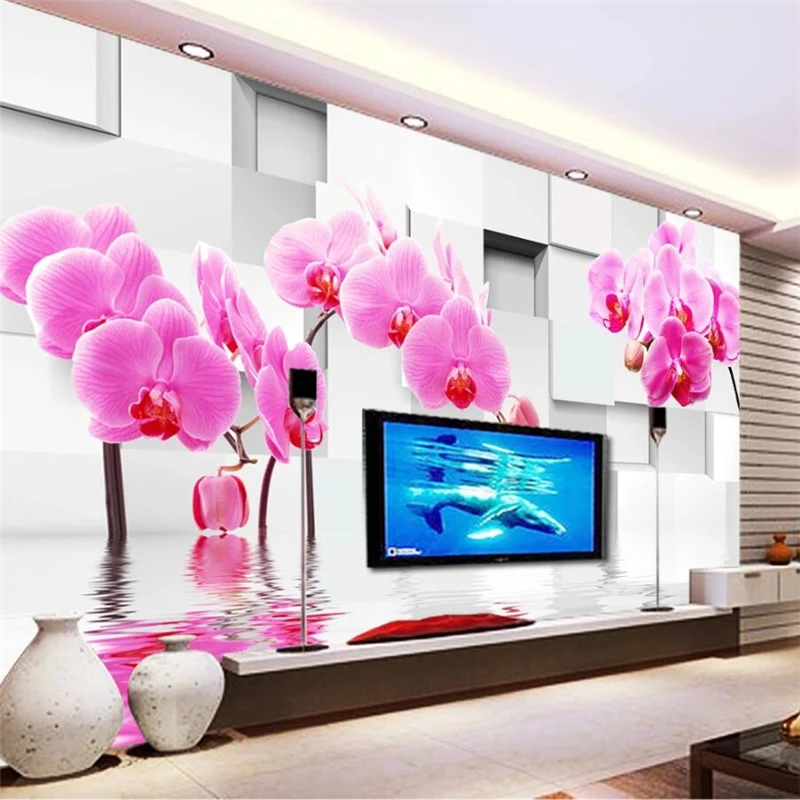 papel de parede Custom wallpaper 3d luxury pink jewelry Phalaenopsis soft pack TV background wall Clivia reflection 3d wallpaper
papel de parede Custom wallpaper 3d luxury pink jewelry Phalaenopsis soft pack TV background wall Clivia reflection 3d wallpaper