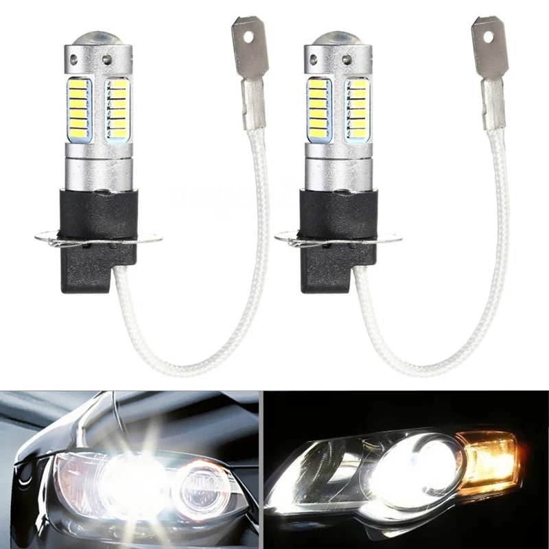 JX-LCLYL 2 шт. H3 4014 30LED Высокая мощность Автомобильные противотуманные фары DRL лампа 6500K белый
JX-LCLYL 2 шт. H3 4014 30LED Высокая мощность Автомобильные противотуманные фары DRL лампа 6500K белый