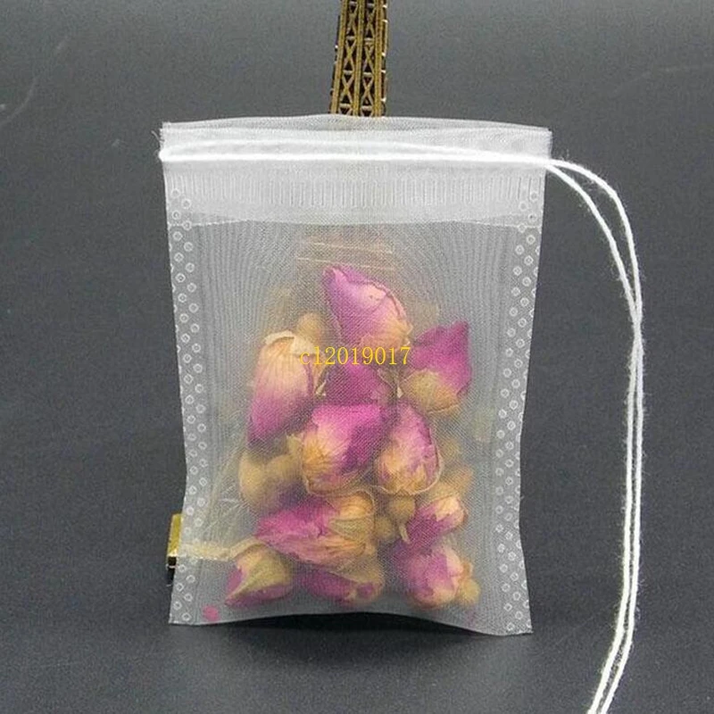 6x8cm Teabags Empty Tea Bags Nylon Material With String Heal Seal Filter Paper for Herb Loose Tea#13
6x8cm Teabags Empty Tea Bags Nylon Material With String Heal Seal Filter Paper for Herb Loose Tea#13
