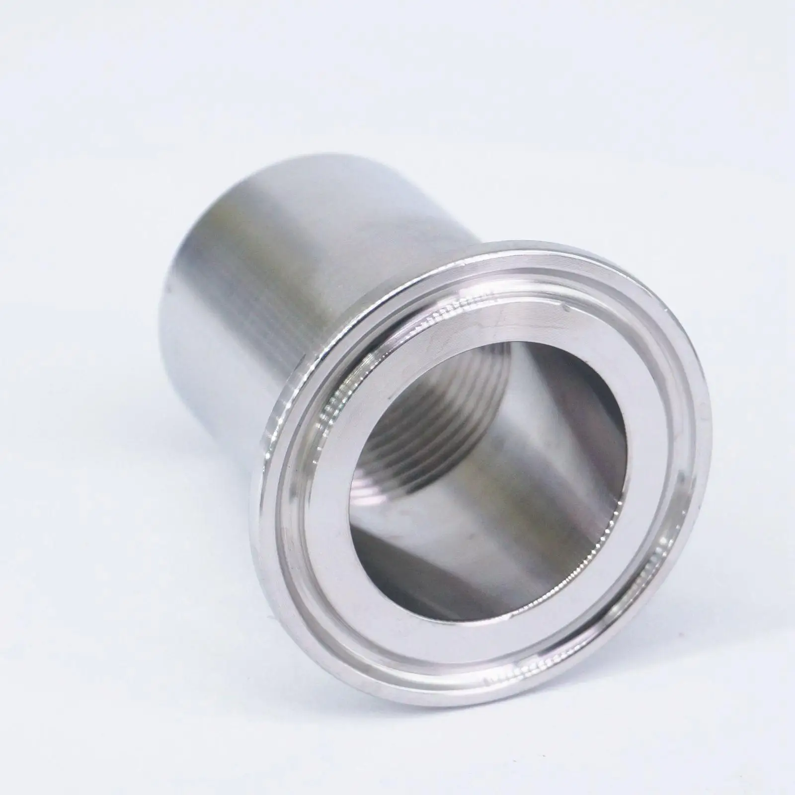3/4" BSPT Female x 1.5" Tri Clamp 304 Stainless Steel Pipe Fitting Connector For Homebrew
3/4" BSPT Female x 1.5" Tri Clamp 304 Stainless Steel Pipe Fitting Connector For Homebrew