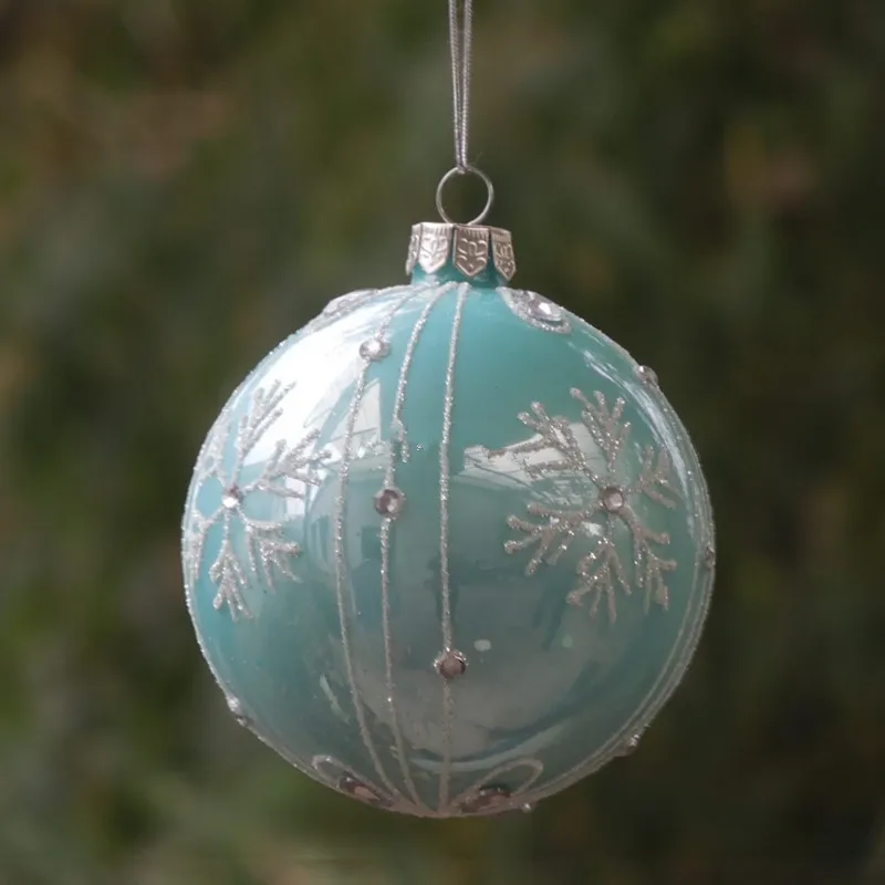 12pcs/pack Diameter=8cm Light Blue Series Hand Painting Glass Ball Christmas Day Tree Pendant Decoration Party Hanging Ornament
12pcs/pack Diameter=8cm Light Blue Series Hand Painting Glass Ball Christmas Day Tree Pendant Decoration Party Hanging Ornament