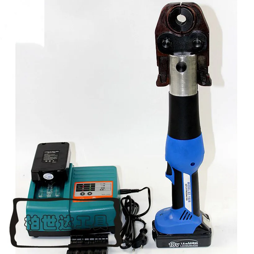 Electric Hydraulic Pressure Pipe Wrench PEX Rechargeable Battery Pipe Hydraulic Crimping Tools Viega Type Copper Wrench EZ-1528
Electric Hydraulic Pressure Pipe Wrench PEX Rechargeable Battery Pipe Hydraulic Crimping Tools Viega Type Copper Wrench EZ-1528