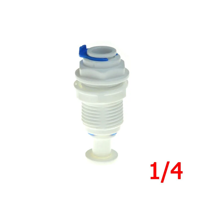 2Pcs 1/4" Tube RO Water Straight Bulkhead Fittings Quick Connector RO Water Syst
2Pcs 1/4" Tube RO Water Straight Bulkhead Fittings Quick Connector RO Water Syst