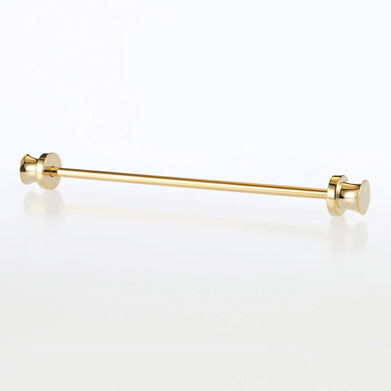Mens Fashion Stainless Steel Tie Collar Pin 60mm Gold Color Plated Boy Brooch Collar Tie Clip Clasp Pin Brooches Shirt Collar
Mens Fashion Stainless Steel Tie Collar Pin 60mm Gold Color Plated Boy Brooch Collar Tie Clip Clasp Pin Brooches Shirt Collar