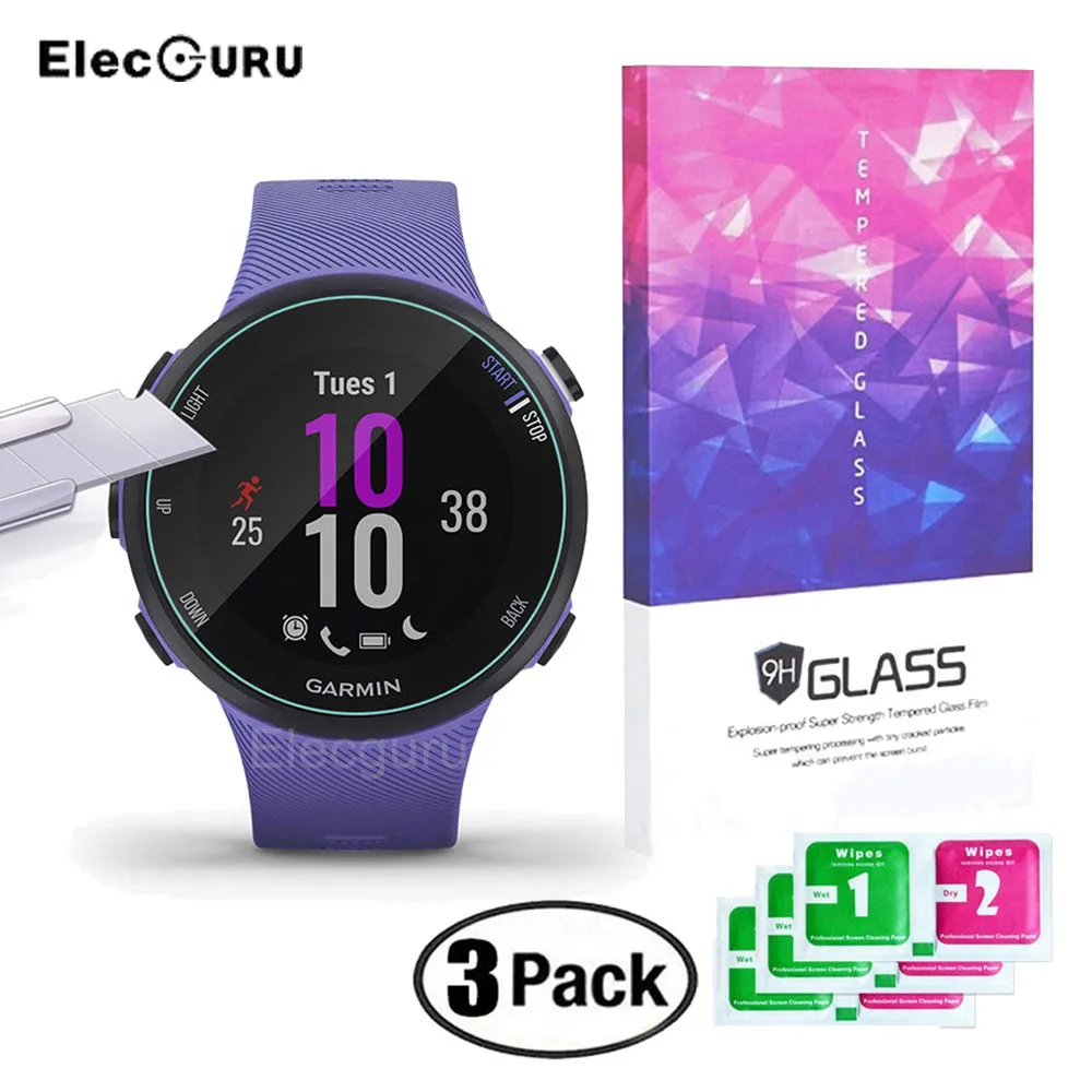 Защитное стекло для часов Garmin Forerunner 45S(39 мм версия), закаленное стекло 9H 2.5D, устойчивое к царапинам, 3 шт.
Защитное стекло для часов Garmin Forerunner 45S(39 мм версия), закаленное стекло 9H 2.5D, устойчивое к царапинам, 3 шт.