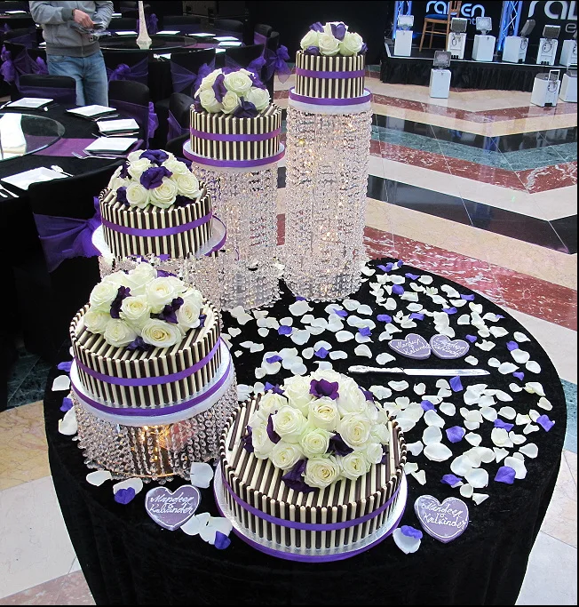 FREE Shipping 4pcs/Lot Crystal cake stand centerpiece Wedding Cake Display Birthday decoration
FREE Shipping 4pcs/Lot Crystal cake stand centerpiece Wedding Cake Display Birthday decoration