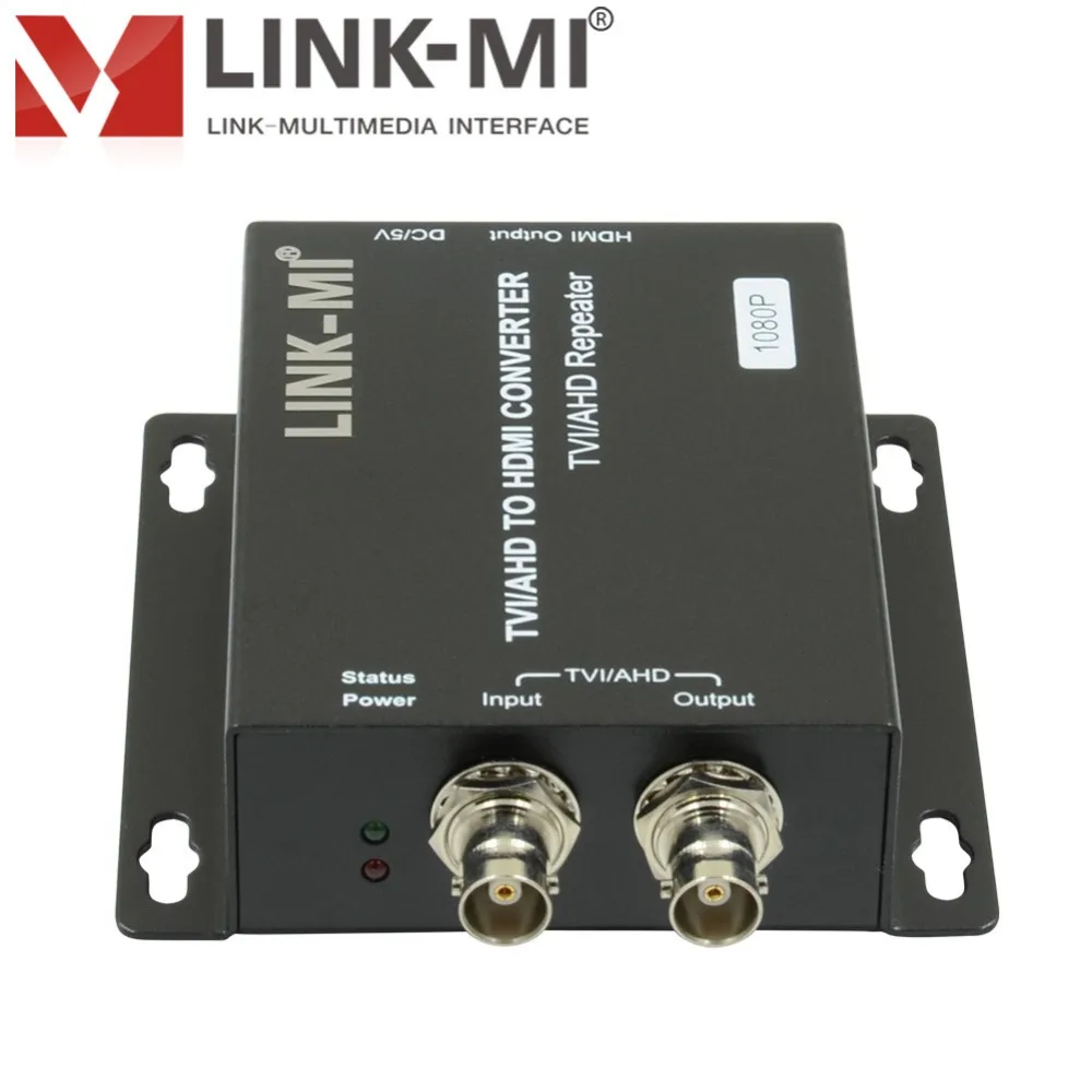 LINK-MI TVH1 TVI to HDMI Converter 300M 1080p 720p With Looping TVI/AHD to HDMI Converter With 1 x looping Multi-Level Cascading
LINK-MI TVH1 TVI to HDMI Converter 300M 1080p 720p With Looping TVI/AHD to HDMI Converter With 1 x looping Multi-Level Cascading