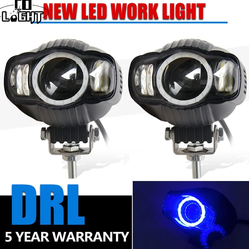CO LIGHT 25W 3000LM Led Work Light 12V Blue DRL LED Spot Driving Fog Lamp For Lada Motorcycle Uaz 9V-85V 6500K
CO LIGHT 25W 3000LM Led Work Light 12V Blue DRL LED Spot Driving Fog Lamp For Lada Motorcycle Uaz 9V-85V 6500K