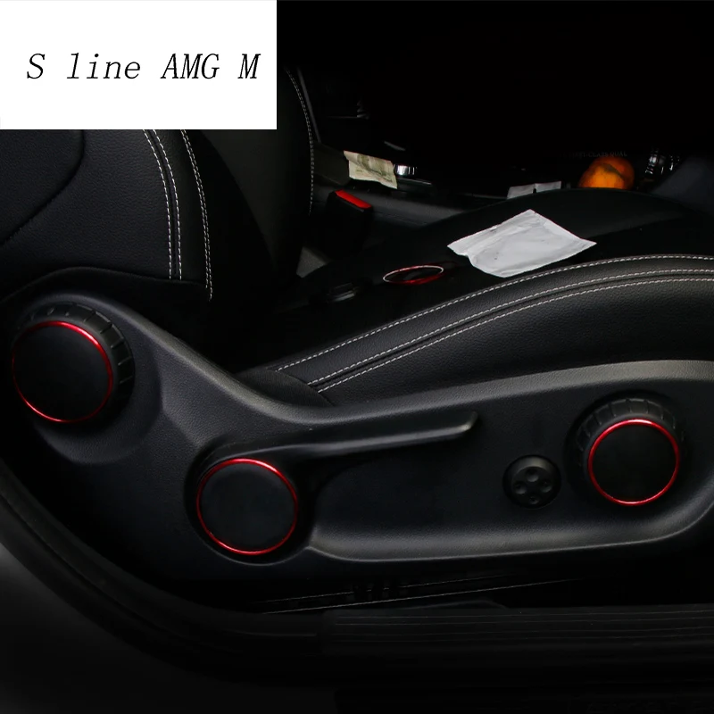 Car styling Decoration Auto Seat adjustment button switch trim fit stainless steel decoration ring for Mercedes Benz GLA X156
Car styling Decoration Auto Seat adjustment button switch trim fit stainless steel decoration ring for Mercedes Benz GLA X156
