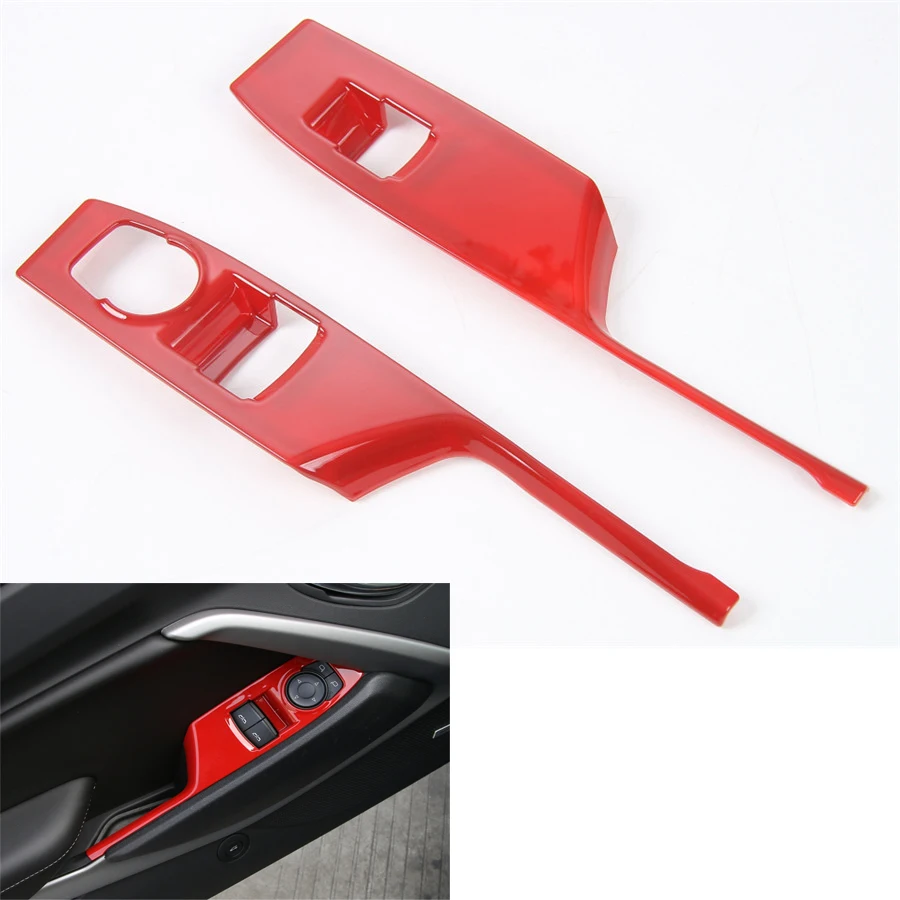 Fit For Chevrolet Camaro 2017+ ABS Car Armrest Window Lift Button Switch Frame Bezel Trim Styling Sticker Molding
Fit For Chevrolet Camaro 2017+ ABS Car Armrest Window Lift Button Switch Frame Bezel Trim Styling Sticker Molding