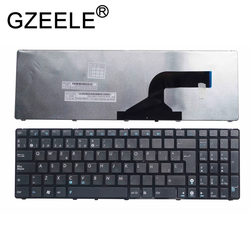 GZEELE Spanish SP laptop keyboard for ASUS x55u 0knb0-6221sp00 AENJ2P01210 NJ2 black
GZEELE Spanish SP laptop keyboard for ASUS x55u 0knb0-6221sp00 AENJ2P01210 NJ2 black