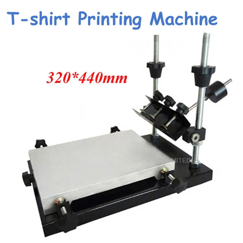 Manual Screen Printing Machine T-shirt Screen Printer Flat Hand Printing Table Solder Paste Ink Table 32*44cm
Manual Screen Printing Machine T-shirt Screen Printer Flat Hand Printing Table Solder Paste Ink Table 32*44cm