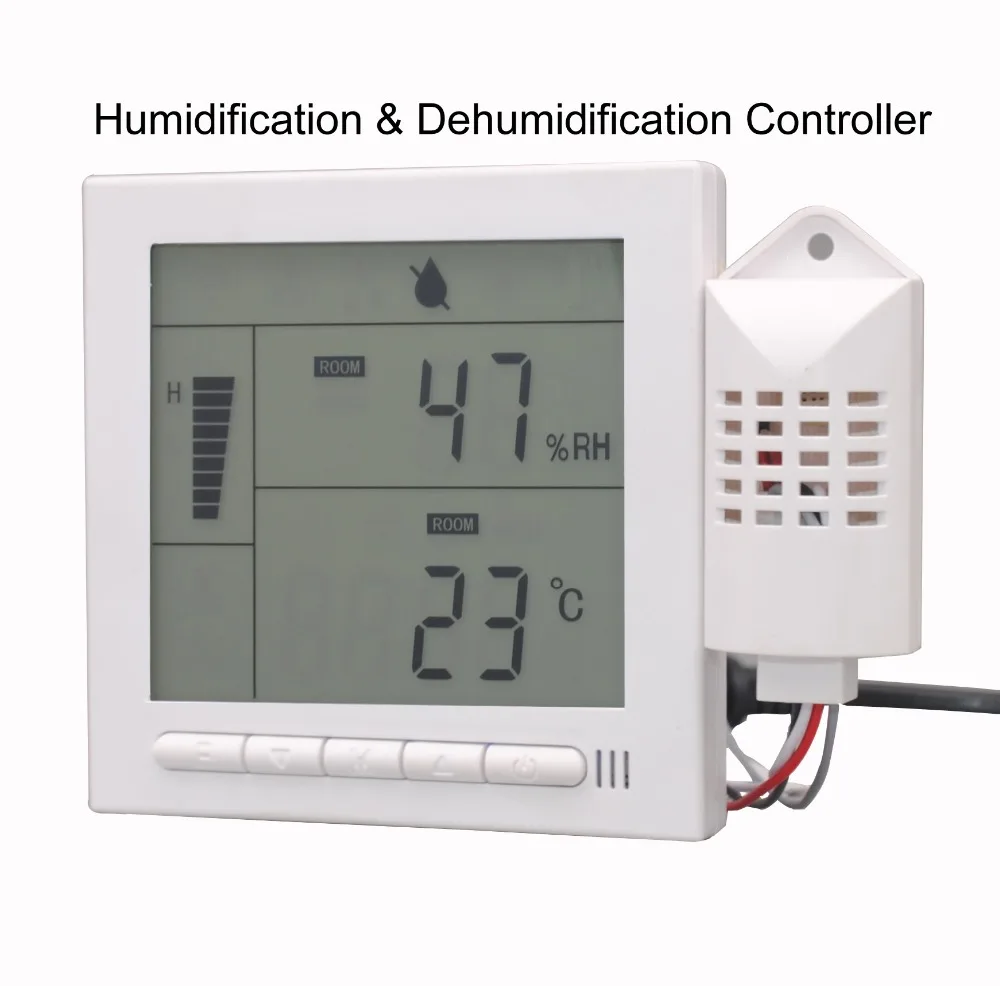 Temperature Display Programmable Humidification and Dehumidification Controller with RS485 Communication
Temperature Display Programmable Humidification and Dehumidification Controller with RS485 Communication