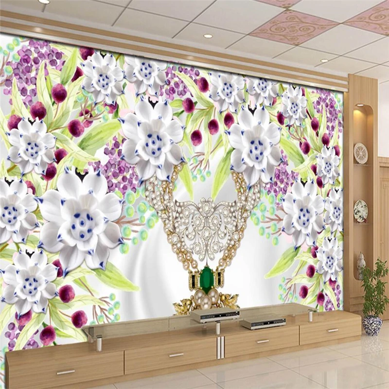 beibehang papel de parede 3D for Living Room Fancy Crystal Flower Ruby Pearls wallpaper for walls 3 d wall papers home decor
beibehang papel de parede 3D for Living Room Fancy Crystal Flower Ruby Pearls wallpaper for walls 3 d wall papers home decor