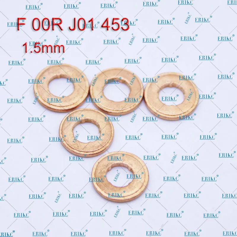 Медные шайбы ERIKC F 00R J01 453 1,5 мм F00RJ01453 (F00R J01 453), латунные прокладки со всеми видами промышленных фитингов