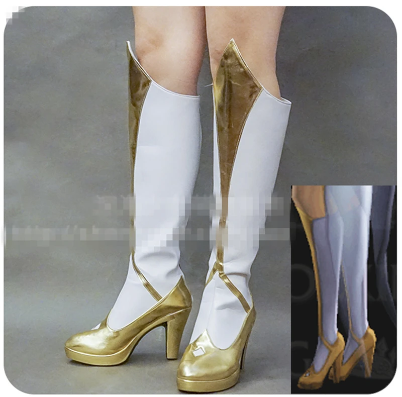 Custom Made Hot Game LOL the Lady of Luminosity Luxanna Light Cosplay Shoes Women and Girl Shoes
Custom Made Hot Game LOL the Lady of Luminosity Luxanna Light Cosplay Shoes Women and Girl Shoes