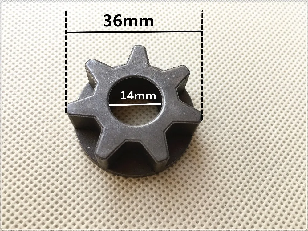 10PCS M14 14mm Chain saw Gear for 115# 12mm 14mm Angle Grinder replacement star gear for chainsaw bracket Asterisk adapter
10PCS M14 14mm Chain saw Gear for 115# 12mm 14mm Angle Grinder replacement star gear for chainsaw bracket Asterisk adapter
