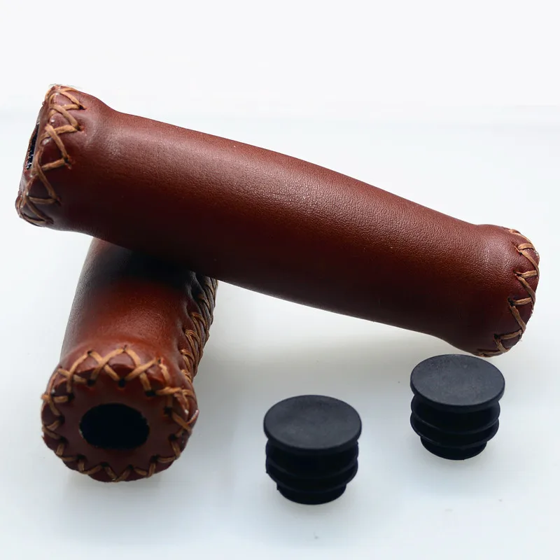 ultralight bicycle handlebar grip PU Leathers+High-elastic sponge bicycle grips soft retro bike MTB fixed gear handle grip
ultralight bicycle handlebar grip PU Leathers+High-elastic sponge bicycle grips soft retro bike MTB fixed gear handle grip
