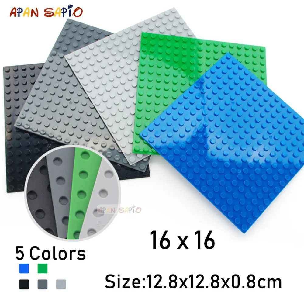 1PCS DIY Building Blocks 16X16 single side baseplate Educational Building Blocks Brick Toys for Children Compatible brand bricks
1PCS DIY Building Blocks 16X16 single side baseplate Educational Building Blocks Brick Toys for Children Compatible brand bricks
