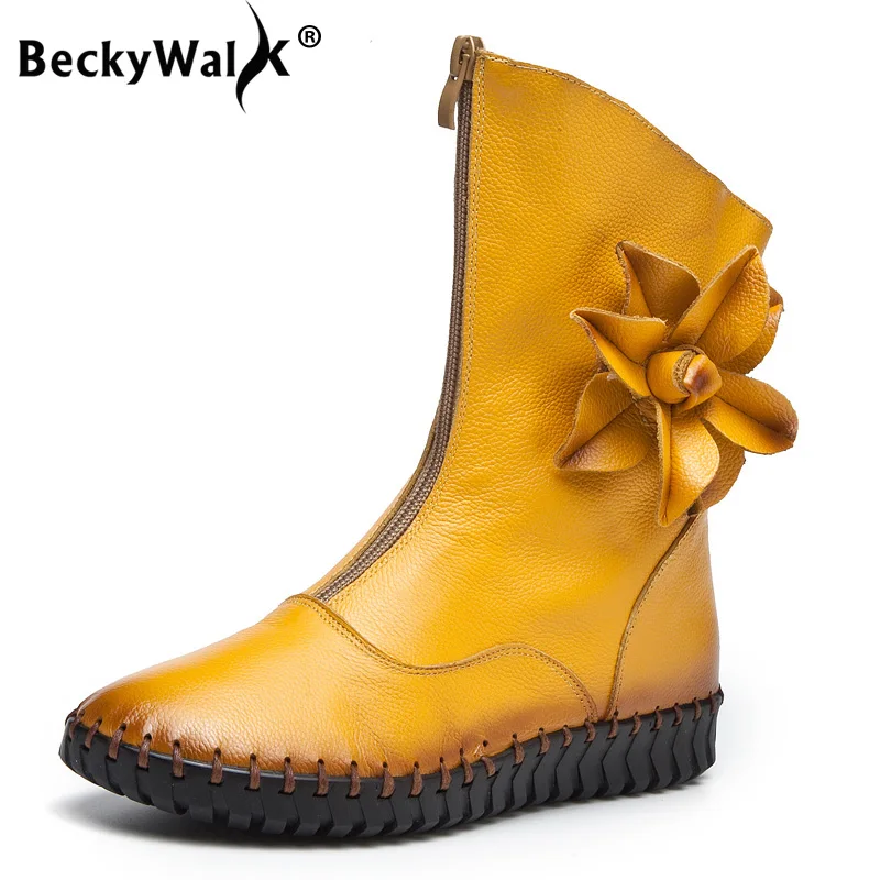 Женские сапоги до середины икры BeckyWalk, зимняя обувь из натуральной кожи, винтажные сапоги для снежной погоды, женские сапоги ручной работы с цветочным узором, WSH3071
Женские сапоги до середины икры BeckyWalk, зимняя обувь из натуральной кожи, винтажные сапоги для снежной погоды, женские сапоги ручной работы с цветочным узором, WSH3071