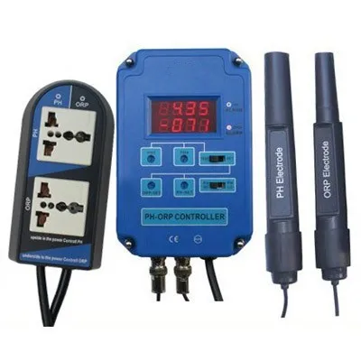 PH&ORP Meter With Value Controller with Probes and HI/LO action function switch
PH&ORP Meter With Value Controller with Probes and HI/LO action function switch