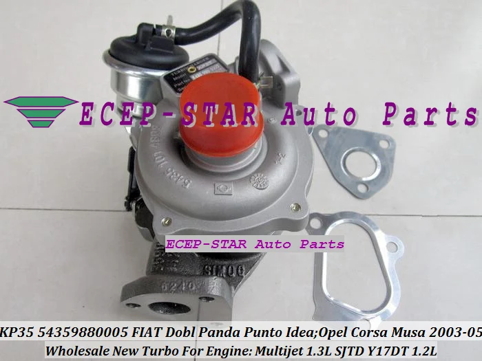 KP35 54359700005 54359880005 Turbo Turbocharger For FIAT Dobl Panda Punto Idea For OPEL Corsa Musa 1.3L Multijet SJTD Y17DT 1.2L
KP35 54359700005 54359880005 Turbo Turbocharger For FIAT Dobl Panda Punto Idea For OPEL Corsa Musa 1.3L Multijet SJTD Y17DT 1.2L