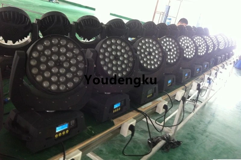 2 pcs DJ Stage Lighting movinghead led washer RGBW 4 in 1 36x10w 4in1 led moving head wash light
2 pcs DJ Stage Lighting movinghead led washer RGBW 4 in 1 36x10w 4in1 led moving head wash light