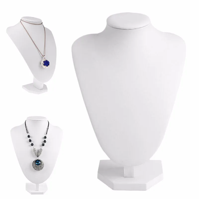 Mannequin display Faux Leather Jewelry Necklace Display Holder Neck Bust Stand Showcase
Mannequin display Faux Leather Jewelry Necklace Display Holder Neck Bust Stand Showcase