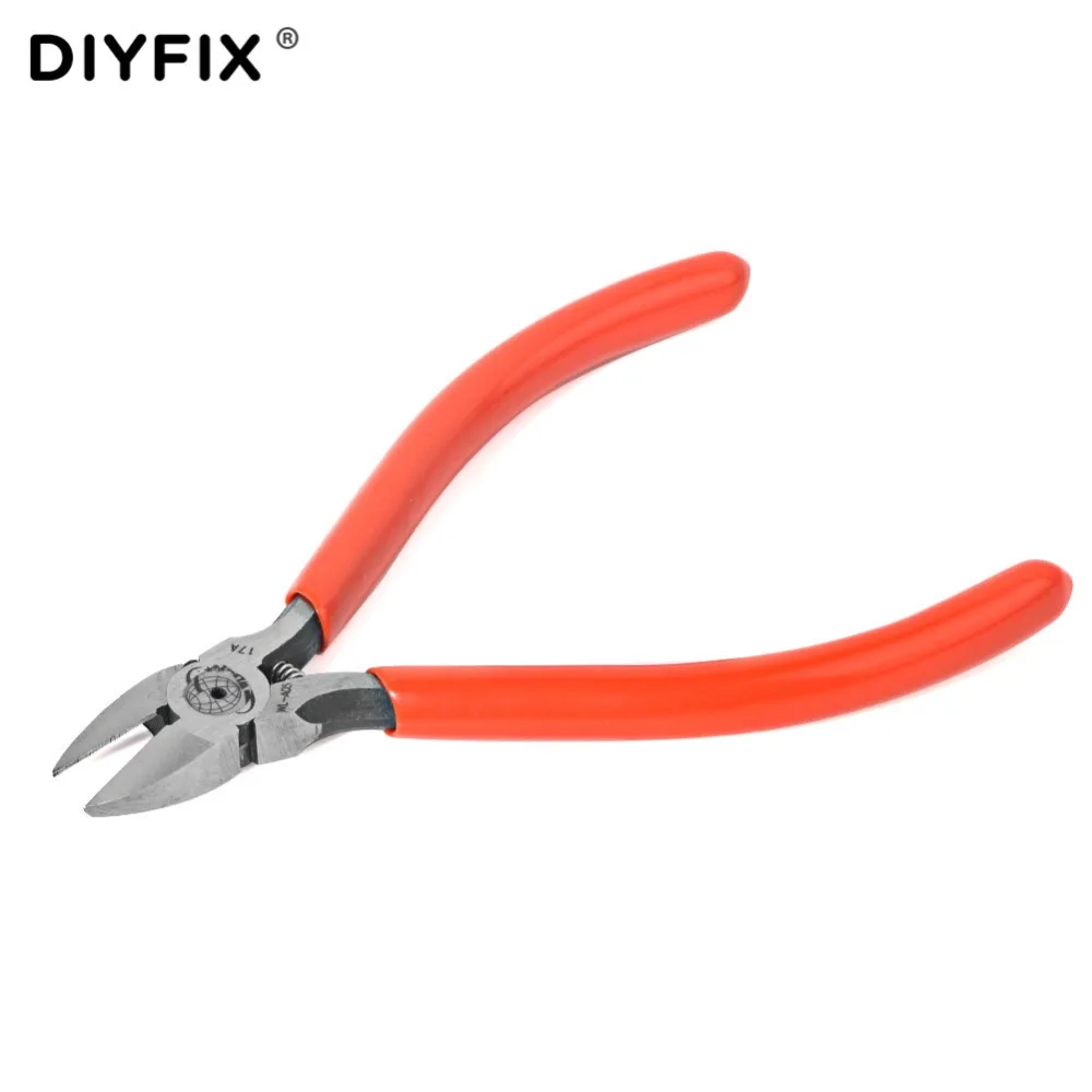 Диагональные плоскогубцы DIYFIX 121 мм, резаки для электрических кабелей из углеродистой стали, режущие боковые плоскогубцы
Диагональные плоскогубцы DIYFIX 121 мм, резаки для электрических кабелей из углеродистой стали, режущие боковые плоскогубцы