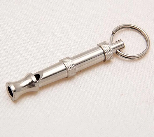 Pet Dog Training Adjustable Ultrasonic Sound Metal Whistle Keychain Pitch Noise Maker A292
Pet Dog Training Adjustable Ultrasonic Sound Metal Whistle Keychain Pitch Noise Maker A292