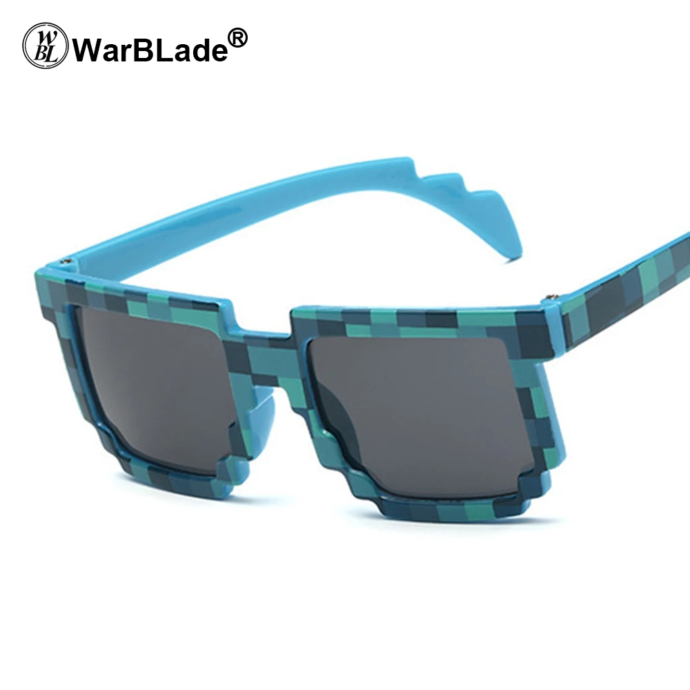 WarBLade 10PCS Fashion Kids Sunglasses Smaller Size Sunglasses Mosaic Boys Girls Pixel Eyewares Novelty Children Gift
WarBLade 10PCS Fashion Kids Sunglasses Smaller Size Sunglasses Mosaic Boys Girls Pixel Eyewares Novelty Children Gift