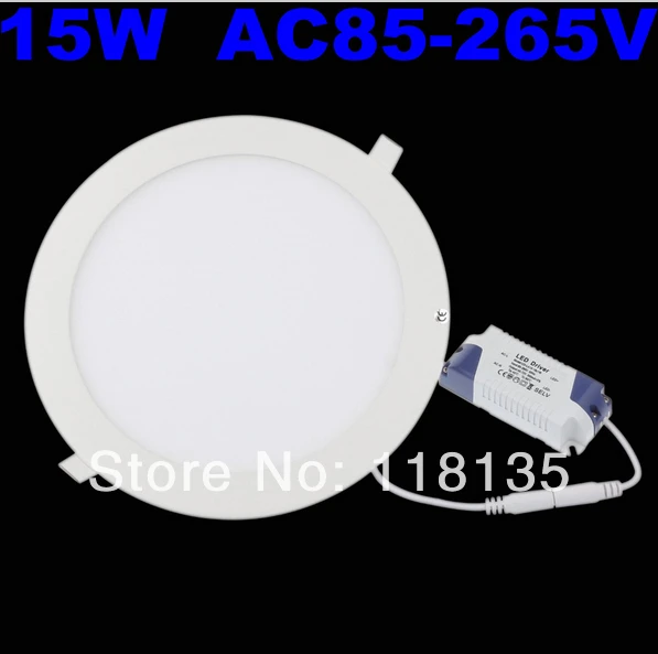 New 15W LED Panel Light Warm/White Light AC85V-265V + Free Shipping 36pcs/Lot
New 15W LED Panel Light Warm/White Light AC85V-265V + Free Shipping 36pcs/Lot