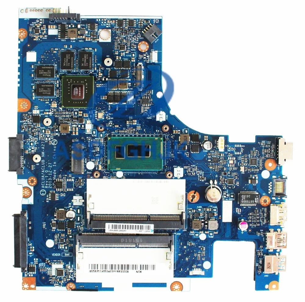 Материнская плата для ноутбука Lenovo Z40-70 NM-A273 i5-4210U DDR3L, неинтегрированная, 100% тест в порядке
Материнская плата для ноутбука Lenovo Z40-70 NM-A273 i5-4210U DDR3L, неинтегрированная, 100% тест в порядке