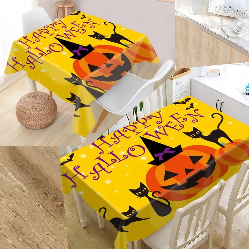 Happy Halloween Custom Table Cloth Oxford Print Rectangular Waterproof Oilproof Table Cover Square Wedding Tablecloth
Happy Halloween Custom Table Cloth Oxford Print Rectangular Waterproof Oilproof Table Cover Square Wedding Tablecloth