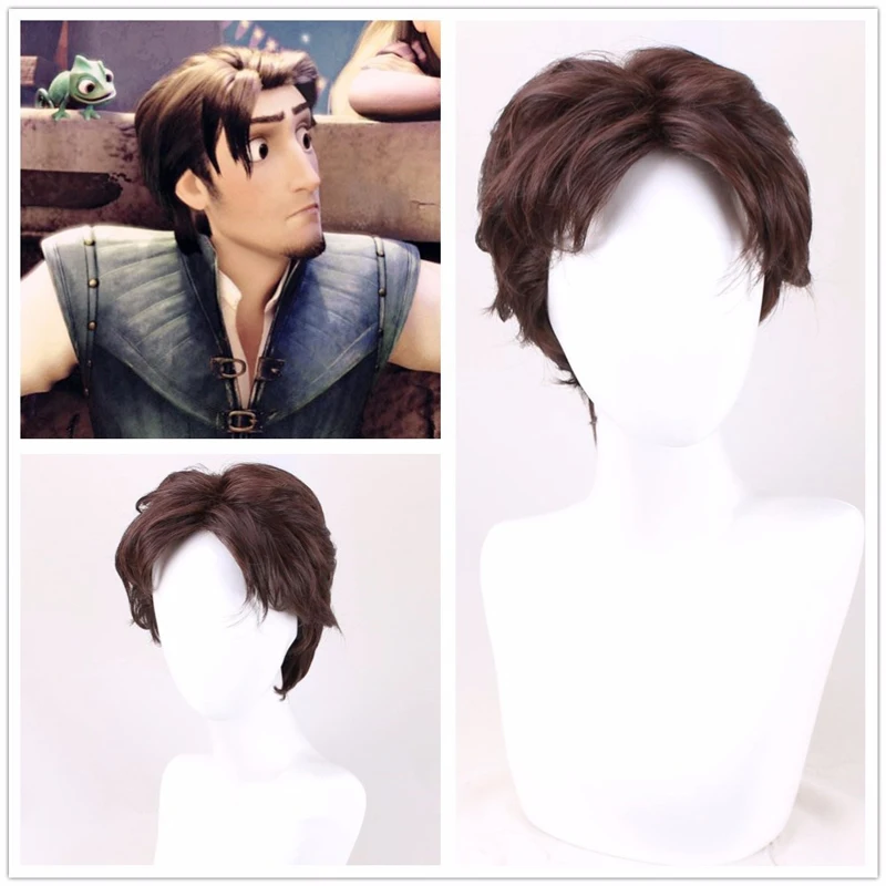 вленный парик для косплея Rapunzel Flynn Rider, мужские короткие вьющиеся синтетические волосы для ролевых игр для взрослых + шапочка для парика
вленный парик для косплея Rapunzel Flynn Rider, мужские короткие вьющиеся синтетические волосы для ролевых игр для взрослых + шапочка для парика