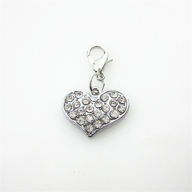 20pcs/lot Crystal Heart Dangle Charms Lobster Clasp Charms Diy Jewelry Accessory for Bracelets Bangles Pendants Hanging Charms
20pcs/lot Crystal Heart Dangle Charms Lobster Clasp Charms Diy Jewelry Accessory for Bracelets Bangles Pendants Hanging Charms