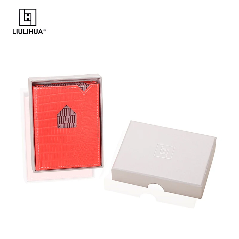 LIULIHUA New Trendy Men 3 fold Real Leather Wallet High Quality Magic Purse Fashion Slim Card Holder with Stainless Steel Lock
LIULIHUA New Trendy Men 3 fold Real Leather Wallet High Quality Magic Purse Fashion Slim Card Holder with Stainless Steel Lock