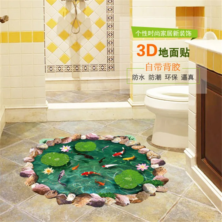 Tile floor wall stereo 3D lotus bedroom living room wall decoration can remove the PVC wall paper painting
Tile floor wall stereo 3D lotus bedroom living room wall decoration can remove the PVC wall paper painting