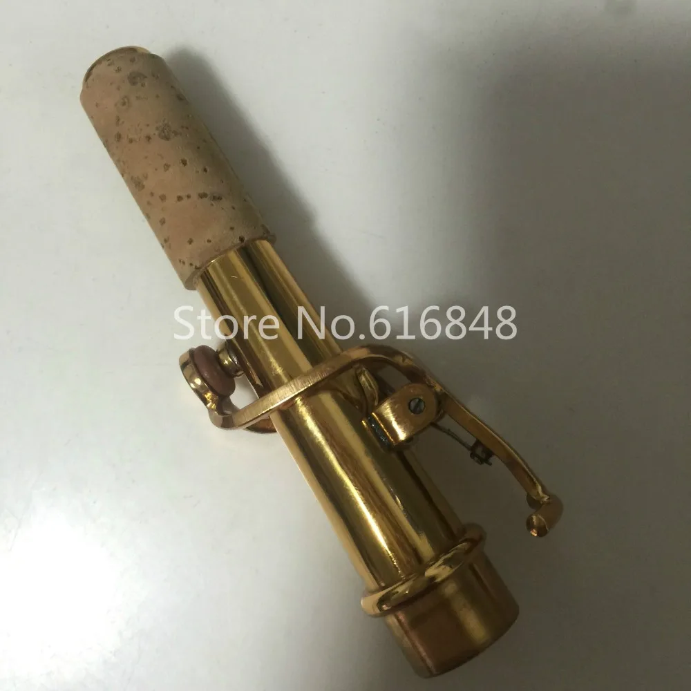 High Quality Soprano Saxophone Neck Brass Material Gold Lacquer Surface Saxophone Connector Instrument Accessories 16.8mm
High Quality Soprano Saxophone Neck Brass Material Gold Lacquer Surface Saxophone Connector Instrument Accessories 16.8mm